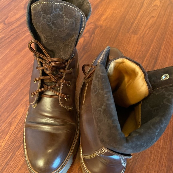 COPY - **AUTHENTIC** Gucci Men’s Field Boot - Picture 2 of 5